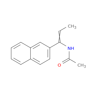 Acetamide, N-[1-(2-naphthalenyl)-1-propenyl]-