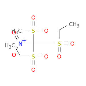Ethane, 1,1'-[[(methylsulfonyl)nitromethylene]bis(sulfonyl)]bis-