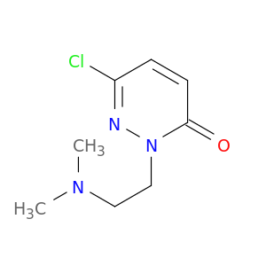 3(2H)-Pyridazinone, 6-chloro-2-[2-(dimethylamino)ethyl]-