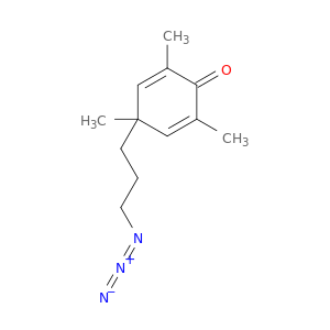2,5-Cyclohexadien-1-one, 4-(3-azidopropyl)-2,4,6-trimethyl-