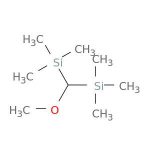 Silane, (methoxymethylene)bis[trimethyl-