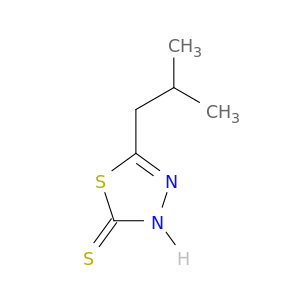 5-(2-甲基丙基)-1,3,4-噻二唑-2(3H)-硫酮
