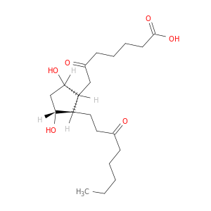 7-((1R,2R,3R,5S)-3,5-二羟基-2-(3-氧代辛基)环戊基)-6-氧代庚酸