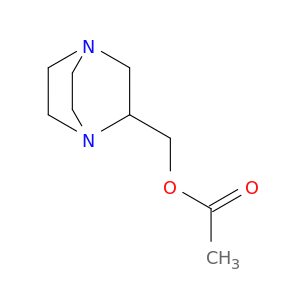 1,4-Diazabicyclo[2.2.2]octane-2-methanol,2-acetate