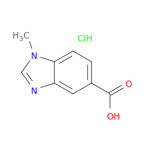 1-Methyl-1H-1,3-benzodiazole-5-carboxylic Acid Hydrochloride