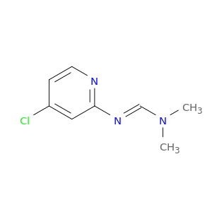 Methanimidamide, N'-(4-chloro-2-pyridinyl)-N,N-dimethyl-, (E)-