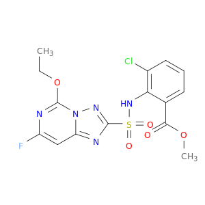 3-氯-2-[(5-乙氧基-7-氟-[1,2,4]三唑并[5,1-c]嘧啶-2-基)磺酰氨基]苯甲酸甲酯
