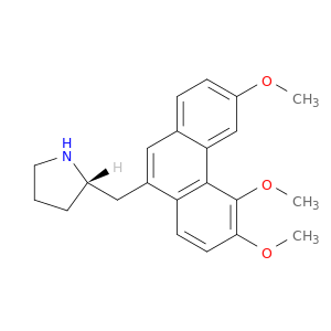 Pyrrolidine, 2-[(3,5,6-trimethoxy-9-phenanthrenyl)methyl]-, (S)-