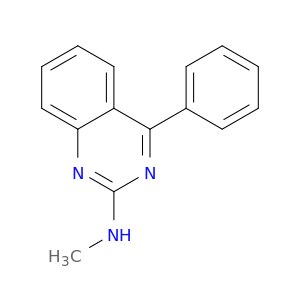 2-Quinazolinamine, N-methyl-4-phenyl-