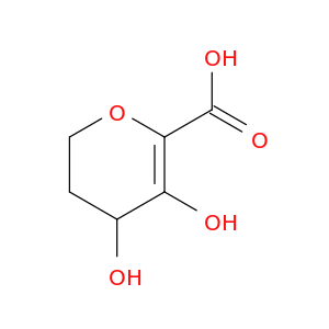 2H-Pyran-6-carboxylicacid, 3,4-dihydro-4,5-dihydroxy-