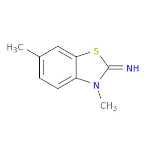 2(3H)-Benzothiazolimine,3,6-dimethyl-
