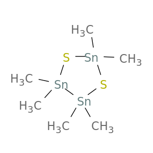 1,3,2,4,5-Dithiatristannolane, 2,2,4,4,5,5-hexamethyl-