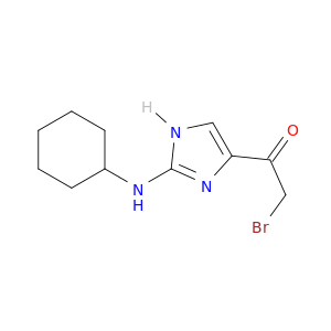 Ethanone, 2-bromo-1-[2-(cyclohexylamino)-1H-imidazol-4-yl]-