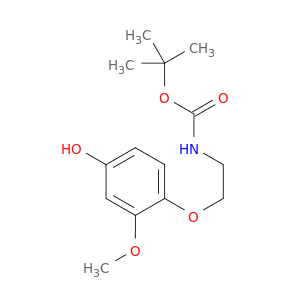 氨基甲酸,[2-(4-羟基-2-甲氧基氧基氧基)乙基]-,1,1-二甲基乙酯