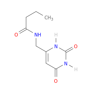 Butanamide, N-[(1,2,3,6-tetrahydro-2,6-dioxo-4-pyrimidinyl)methyl]-