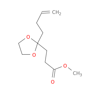 1,3-Dioxolane-2-propanoic acid, 2-(3-butenyl)-, methyl ester