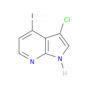 3-氯-4-碘-1H-吡咯并[2,3-b]吡啶