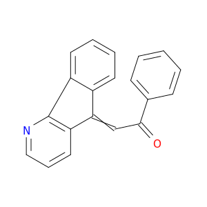 Ethanone, 2-(5H-indeno[1,2-b]pyridin-5-ylidene)-1-phenyl-