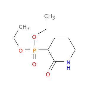Phosphonic acid, (2-oxo-3-piperidinyl)-, diethyl ester