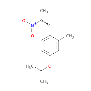 Benzene, 2-methyl-4-(1-methylethoxy)-1-(2-nitro-1-propenyl)-