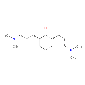 Cyclohexanone, 2,6-bis[3-(dimethylamino)-2-propenylidene]-