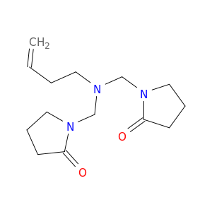 2-Pyrrolidinone, 1,1'-[(3-butenylimino)bis(methylene)]bis-
