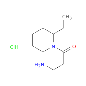 3-Amino-1-(2-ethylpiperidin-1-yl)propan-1-one hydrochloride