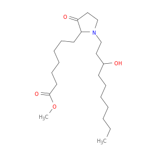 2-Pyrrolidineheptanoic acid, 1-(3-hydroxydecyl)-3-oxo-, methyl ester