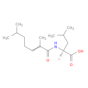 L-Leucine, N-(2,6-dimethyl-1-oxo-2-heptenyl)-