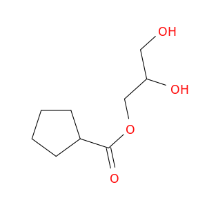 Cyclopentanecarboxylic acid, 2,3-dihydroxypropyl ester