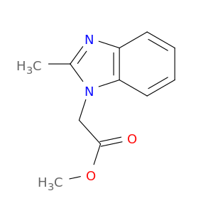 1H-Benzimidazole-1-acetic acid, 2-methyl-, methyl ester