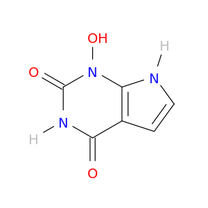 1-hydroxy-1h-pyrrolo[2,3-d]pyrimidine-2,4(3h,7h)-dione