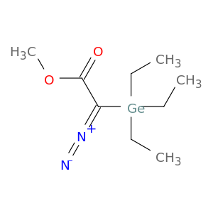 Acetic acid, diazo(triethylgermyl)-, methyl ester