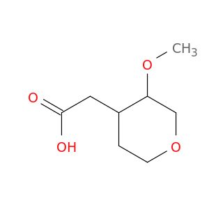 2-(3-Methoxyoxan-4-yl)acetic acid