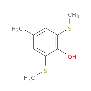 Phenol, 4-methyl-2,6-bis(methylthio)-