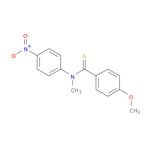 Benzenecarbothioamide, 4-methoxy-N-methyl-N-(4-nitrophenyl)-
