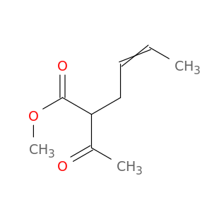 4-Hexenoic acid, 2-acetyl-, methyl ester