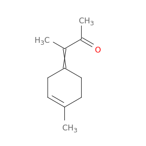 2-Butanone, 3-(4-methyl-3-cyclohexen-1-ylidene)-