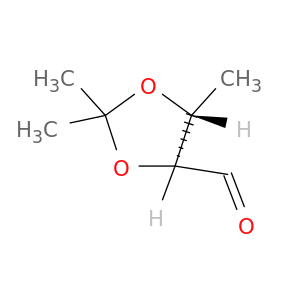 1,3-Dioxolane-4-carboxaldehyde, 2,2,5-trimethyl-, (4S,5R)-