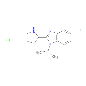 1-isopropyl-2-(pyrrolidin-2-yl)-1H-benzo[d]imidazole dihydrochloride