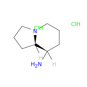 (8S,8aS)-八氢-8-吲哚嗪胺二盐酸盐