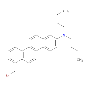2-Chrysenamine, 7-(bromomethyl)-N,N-dibutyl-