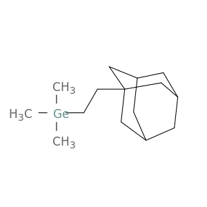 1-(beta-(Trimethylgermyl)ethyl)adamantane