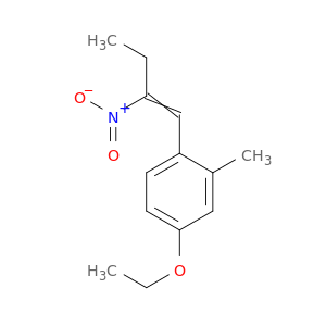 Benzene, 4-ethoxy-2-methyl-1-(2-nitro-1-butenyl)-