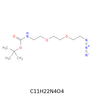 2-(2-叠氮乙氧基)乙氧基乙基氨基甲酸叔丁酯