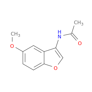Acetamide, N-(5-methoxy-3-benzofuranyl)-