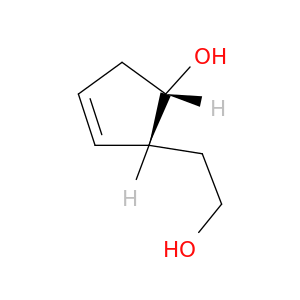 2-Cyclopentene-1-ethanol, 5-hydroxy-, cis-