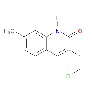 2(1H)-Quinolinone,3-(2-chloroethyl)-7-methyl-