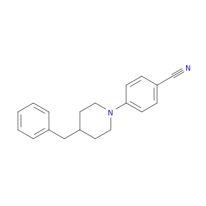 Benzonitrile, 4-[4-(phenylmethyl)-1-piperidinyl]-