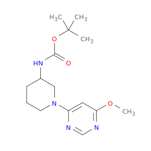 [1-(6-甲氧基-嘧啶-4-基)-哌啶-3-基]-氨基甲酸叔丁基酯